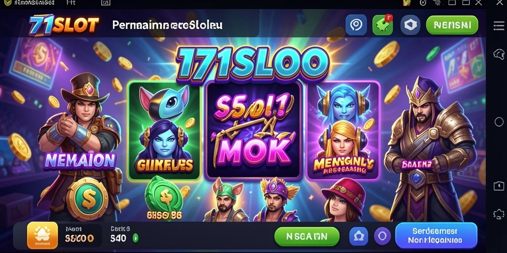 Screenshot gameplay 171SLOT dengan tampilan mesin Slot yang menarik.
