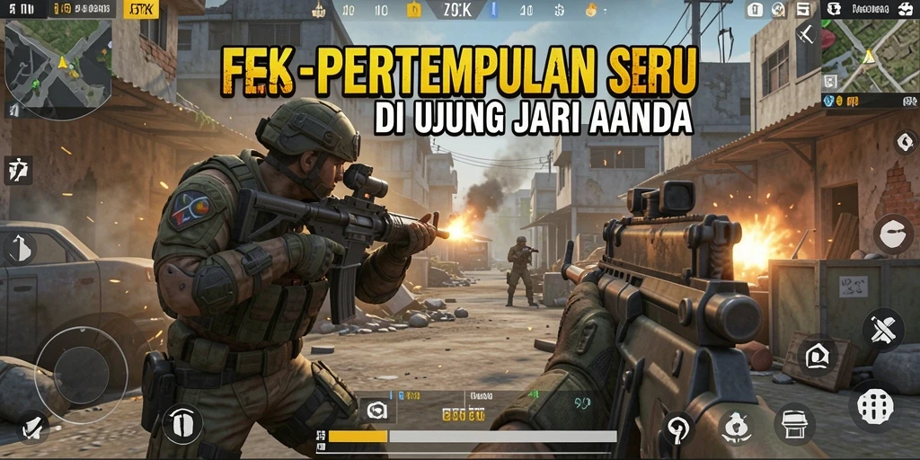 Tampilan gameplay menegangkan di <strong>5ZK</strong> dengan aksi tembak-menembak yang seru.