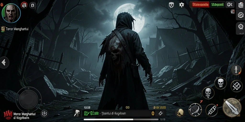 Gameplay G668 yang menegangkan di dunia kegelapan.