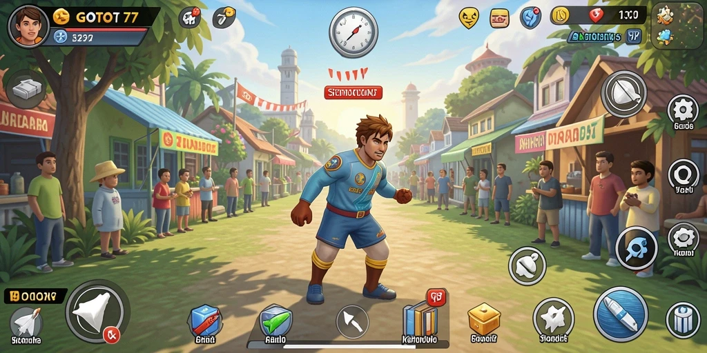 Screenshot GOTO77 menampilkan pengalaman gameplay yang menarik dan interaktif.