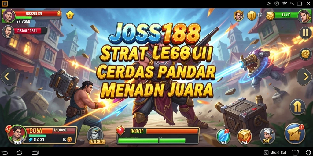 Screenshot gameplay JOSS188 yang menunjukkan strategi taktis dalam aksi.