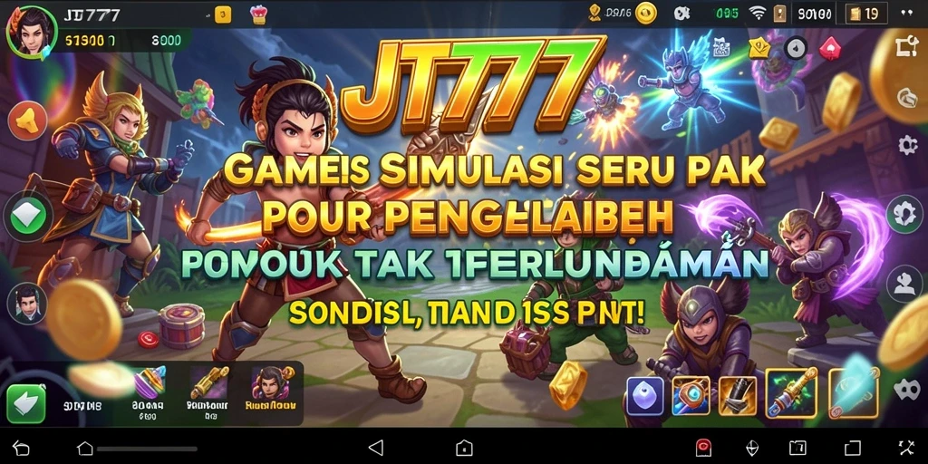 Tampilan gameplay JT777 yang menarik dan dinamis.