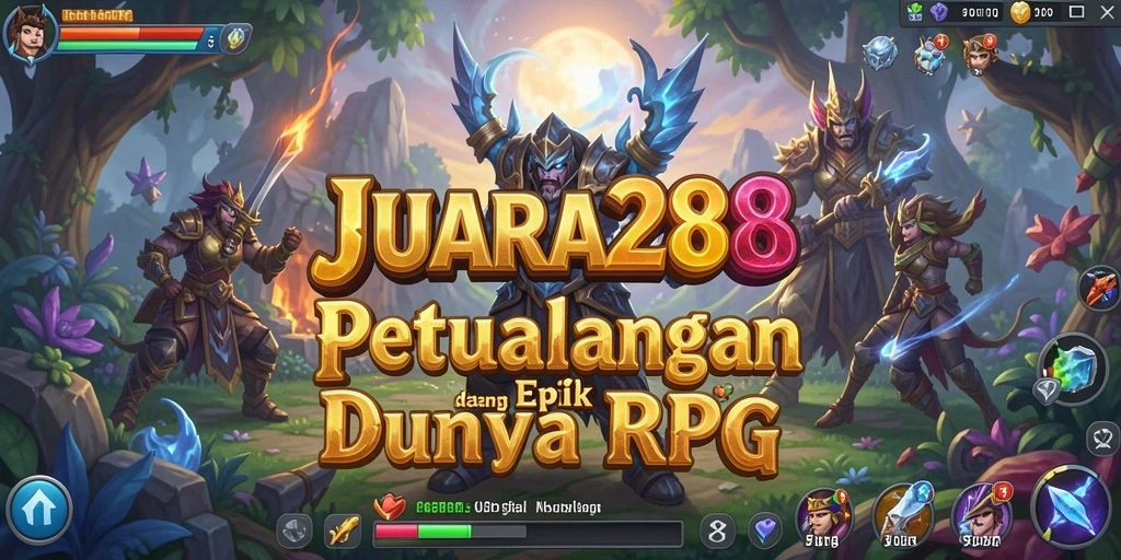 Tangkapan layar gameplay JUARA288 menampilkan aksi pertempuran yang mendebarkan.