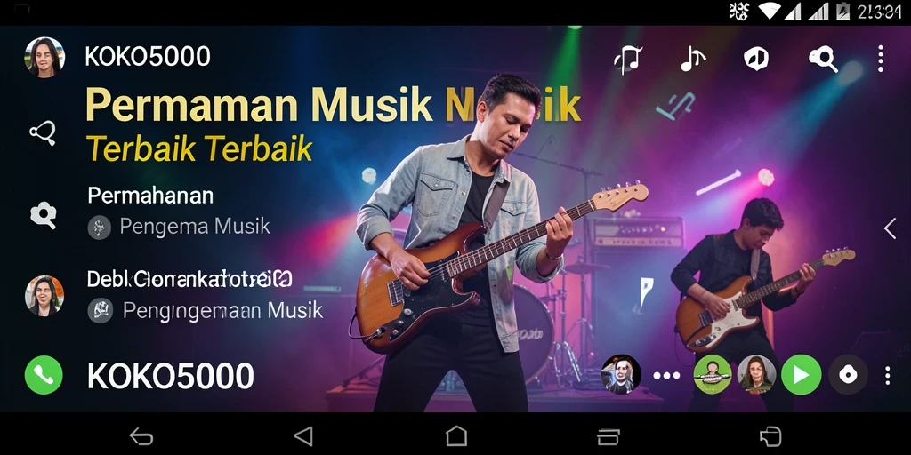 Tampilan gameplay yang seru dan menantang di KOKO5000.