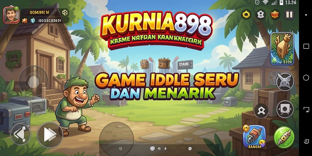 Tampilan gameplay seru dan menantang di KURNIA898.
