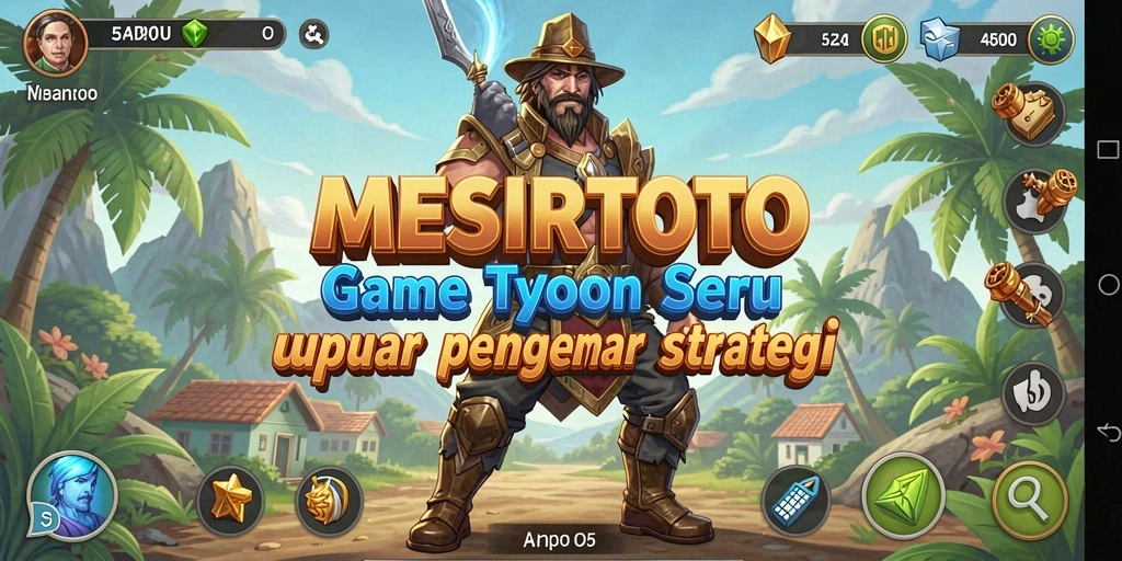 Tampilan gameplay MESIRTOTO yang penuh tantangan dan strategi.