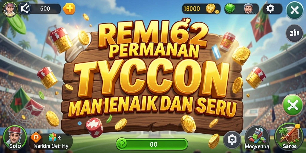 Screenshot gameplay REMI62 yang menampilkan pengalaman Tycoon yang seru.
