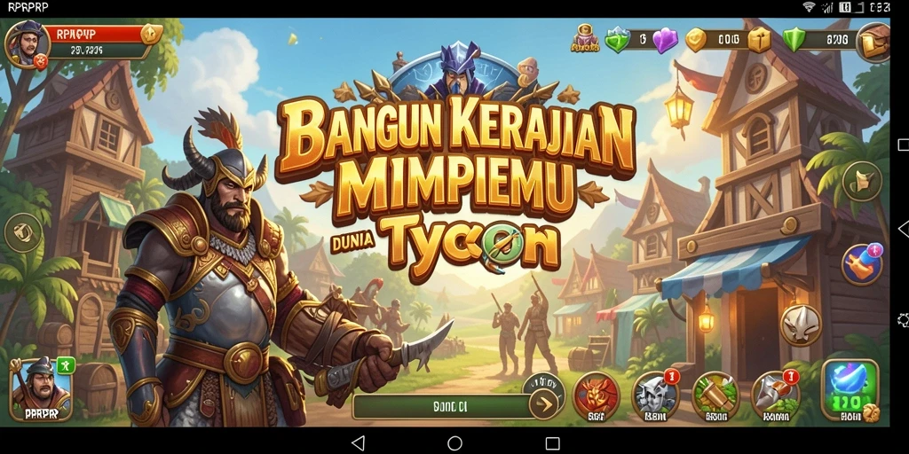 Screenshot menampilkan gameplay Tycoon yang menarik dan interaktif.