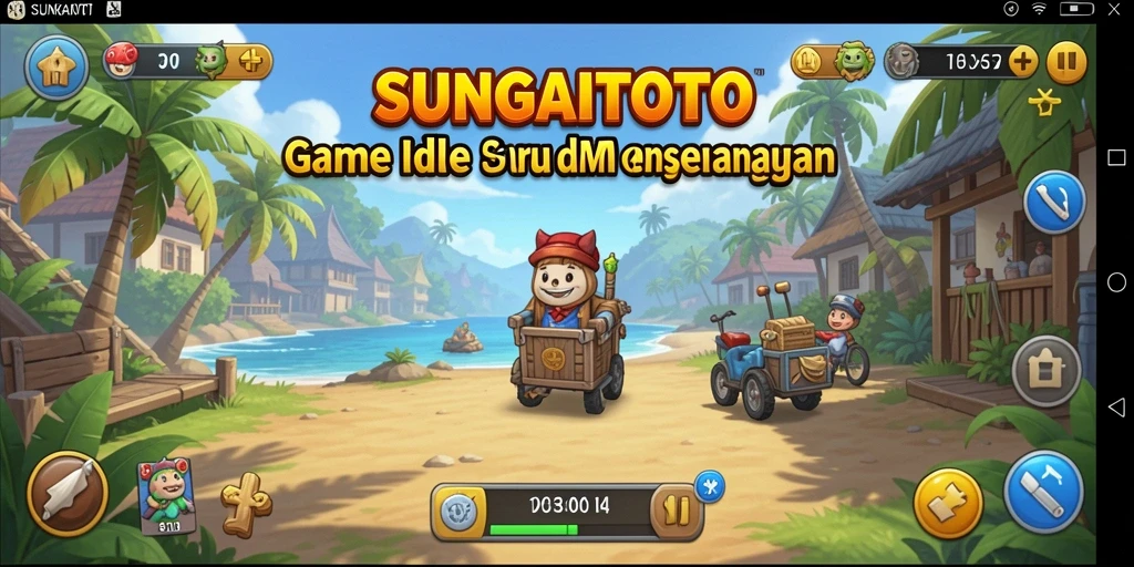 Tampilan gameplay SUNGAITOTO yang menarik dan menenangkan.