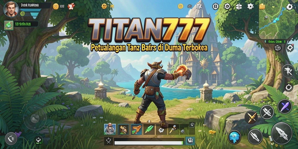 Tampilan gameplay yang mengesankan dalam dunia terbuka