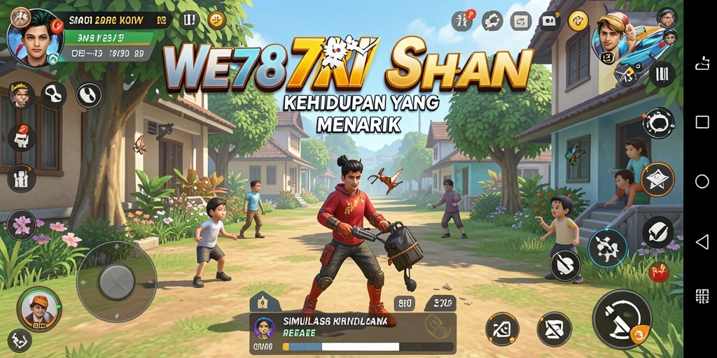 Tampilan gameplay menarik WE878 dengan elemen simulasi yang memukau.