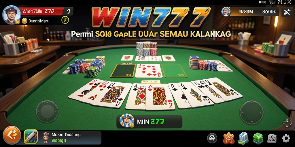 Tampilan gameplay seru dari WIN777 yang menampilkan interaksi pemain.